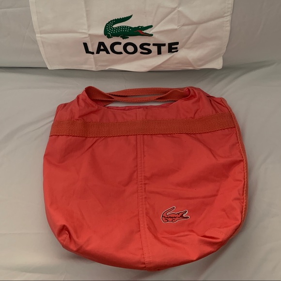 Lacoste Shopping Bag- Deep Coral - Picture 2 of 6